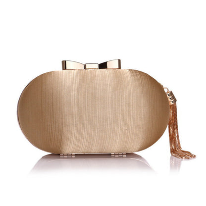 Silk Round Banquet Handbag