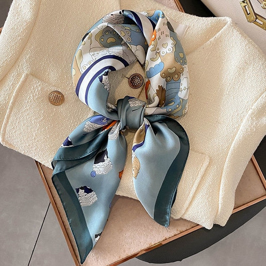 Printed   Square Scarf