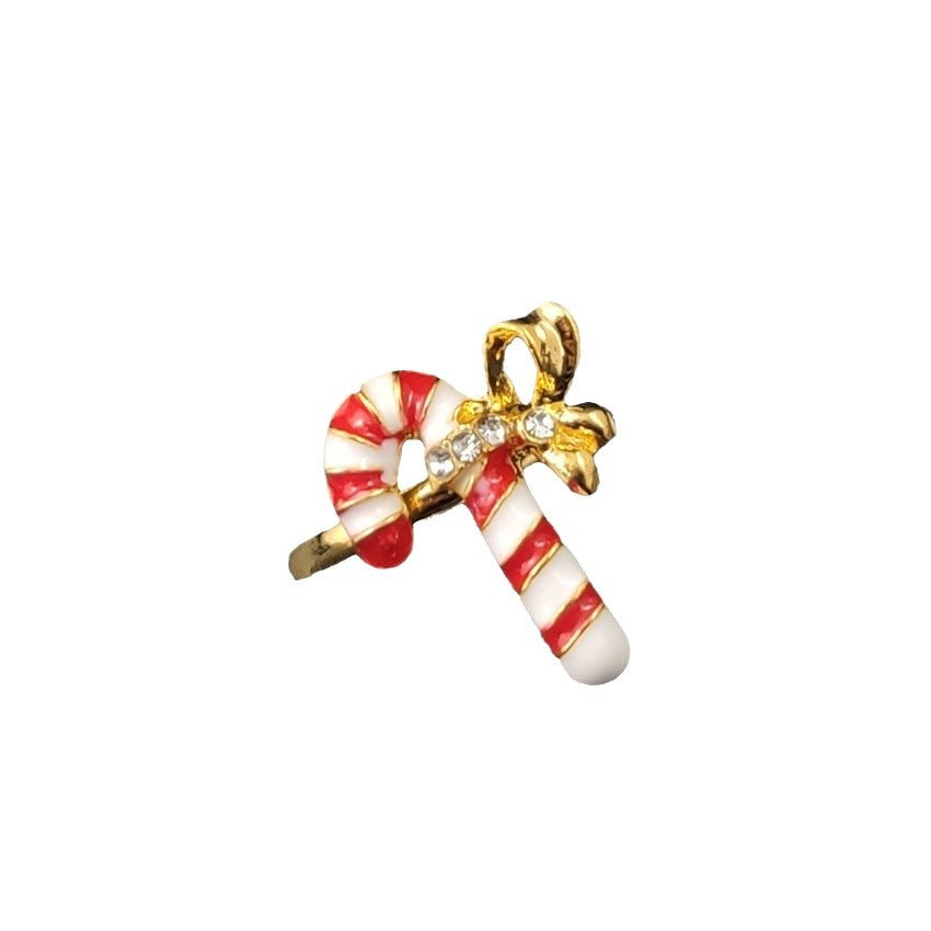 Christmas Cartoon Animal Alloy Rings For Women