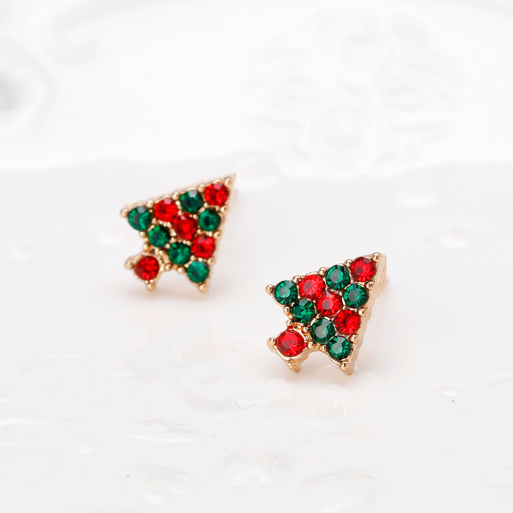 Christmas Alloy Cartoon Style Bell Earrings