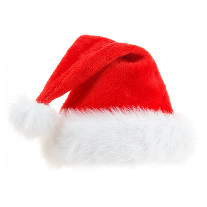 Christmas Plush Santa Claus Hat Extra Large Thick
