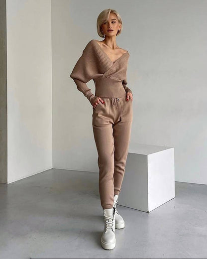 Jesika 2 Pieces  Knitweed Set