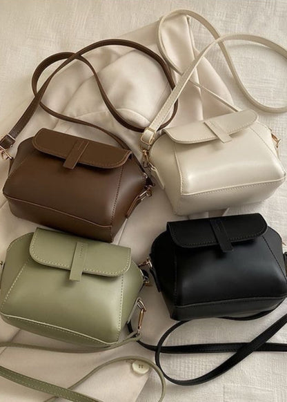 Mini Crossbody Faux Leather Shoulder Bag