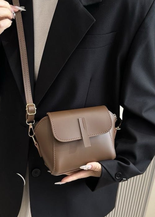 Mini Crossbody Faux Leather Shoulder Bag