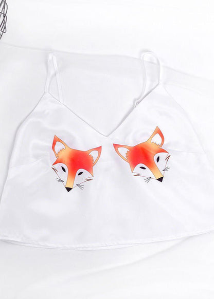 Polyester Two Piece Camisole And Shorts Set