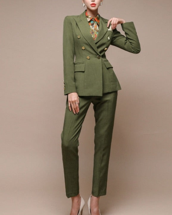 Cris Double-Breasted Suit