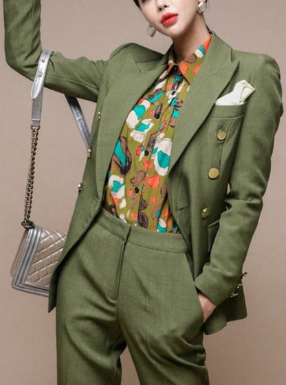 Cris Double-Breasted Suit