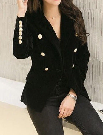 Daria Velvet Blazer