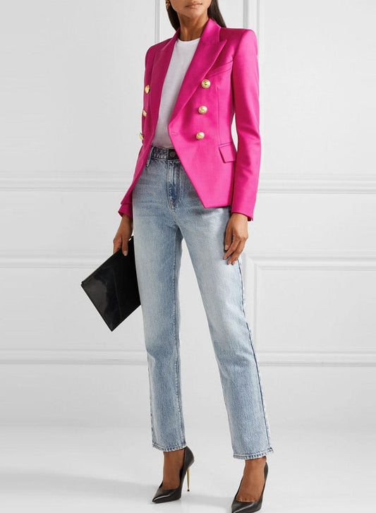 Nelly Satin Blazer