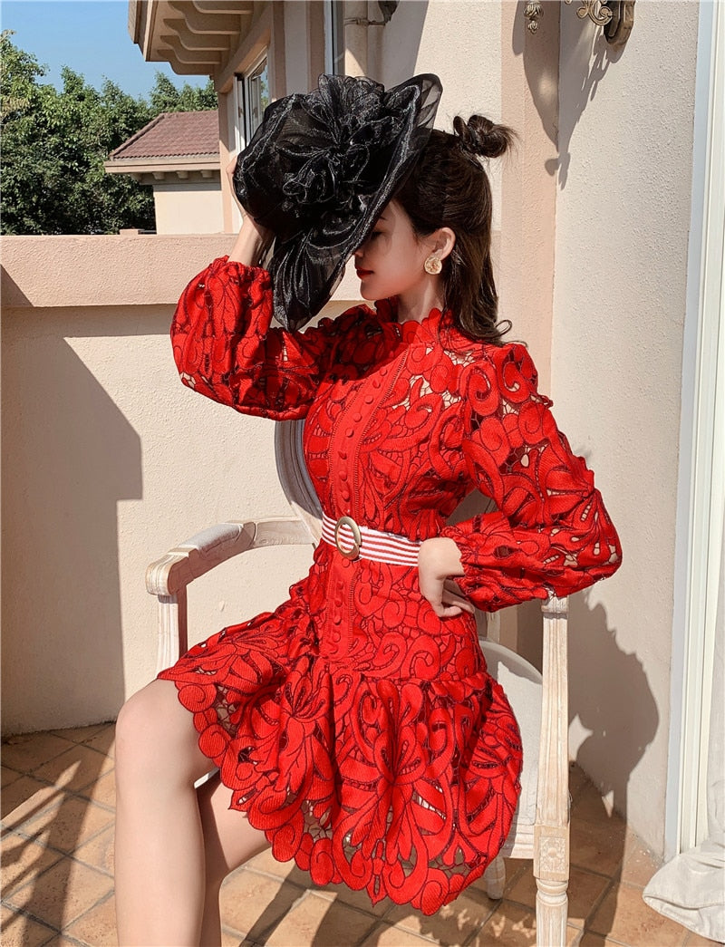 Floria Red Dress