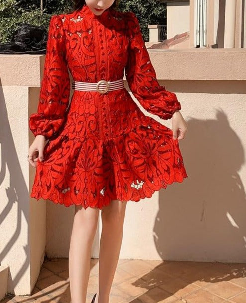 Floria Red Dress