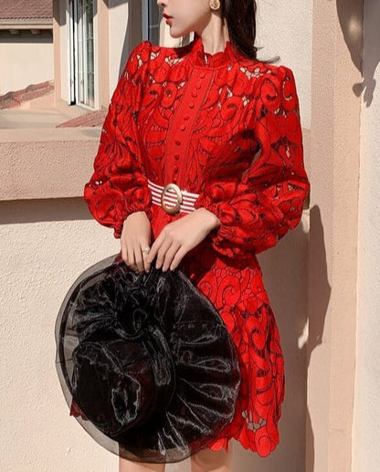Floria Red Dress