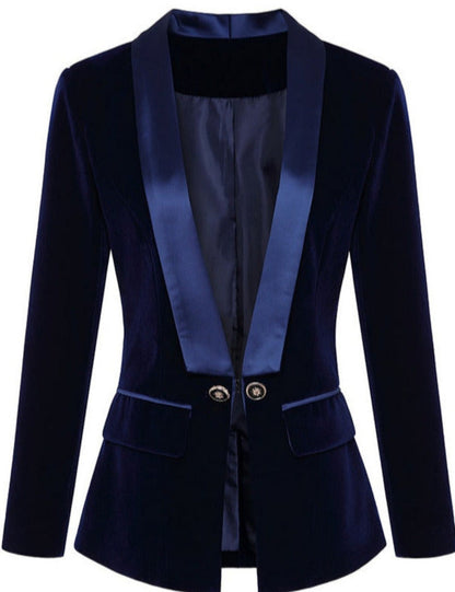 Velvet Runway Blazer /Plus Size/