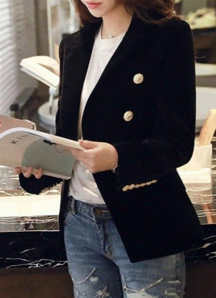 Daria Velvet Blazer