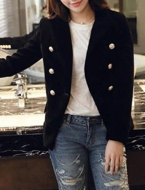 Daria Velvet Blazer