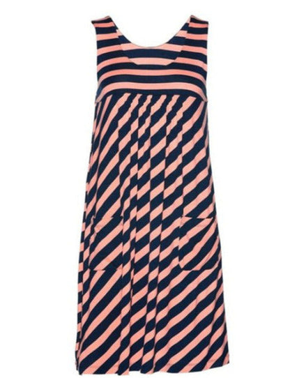 Pollina Striped Dress /Plus Size/