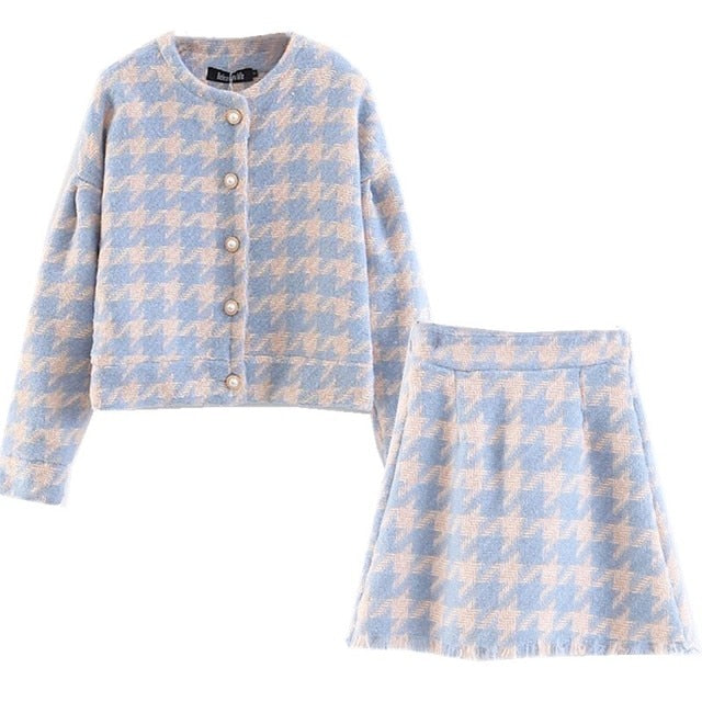 Shonna Plaid Suit
