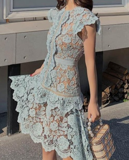 Veronica Patchwork Dress