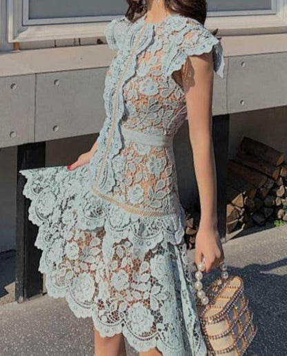 Veronica Patchwork Dress