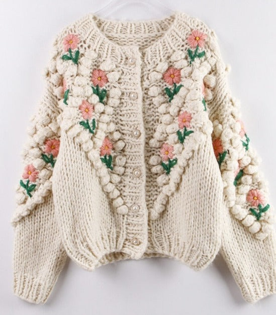 Ashli Floral Cardigan