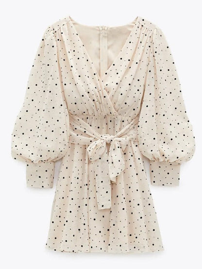 Saia Polka Dot Dress