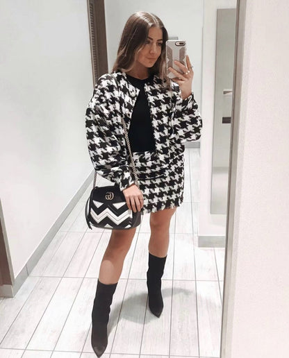 Shonna Plaid Suit