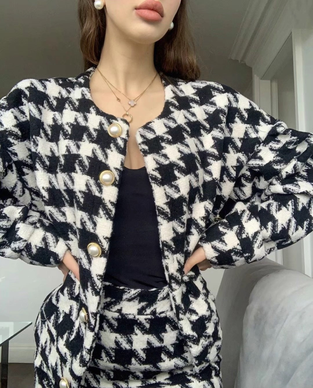 Shonna Plaid Suit