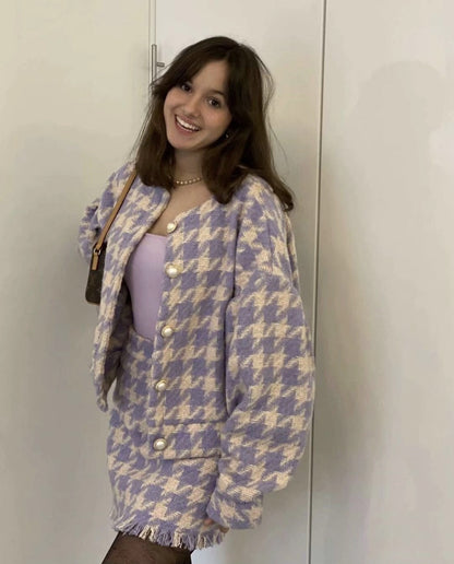 Shonna Plaid Suit