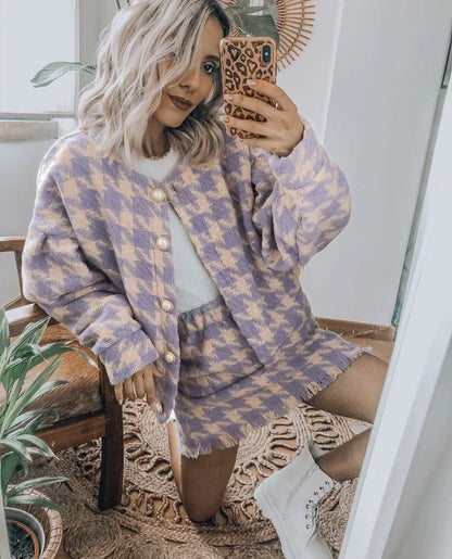 Shonna Plaid Suit