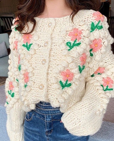 Ashli Floral Cardigan