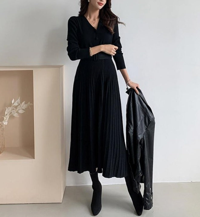 Cassandra Belted Dress