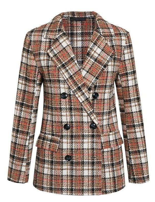 Lovely Plaid Blazer