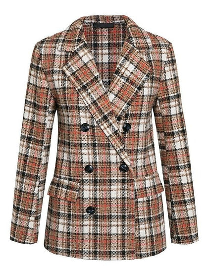 Lovely Plaid Blazer
