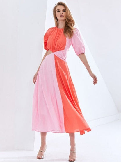 Aisha Colorblock Dress