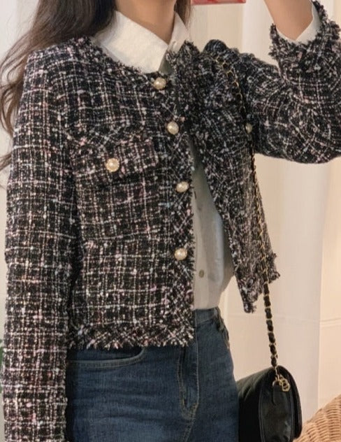 Nidia Tweed Lurex Blazer