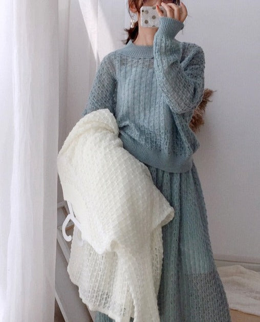 Kawaii Tender Knit Set