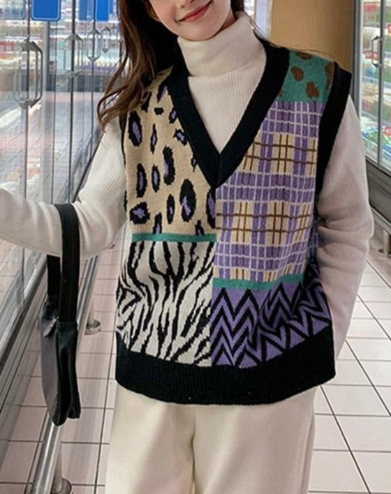 Katty Colorblock Vest