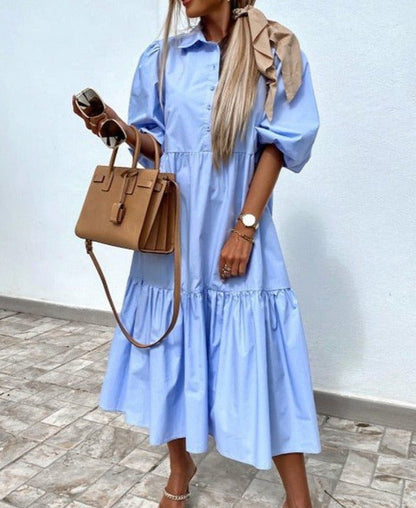 Sarra Buttoned Dress