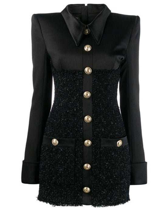 Lidia Tweed Dress