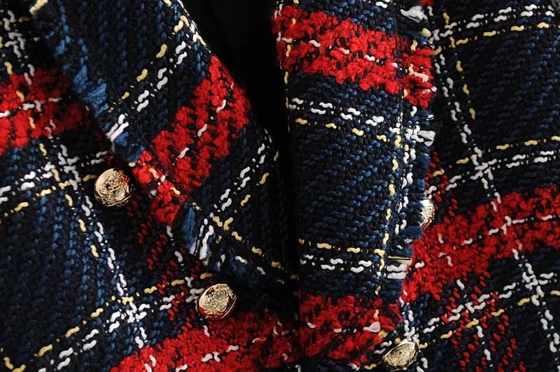 Lucia Chic Check Blazer