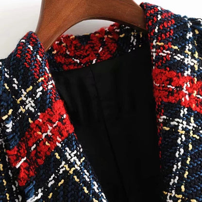 Lucia Chic Check Blazer