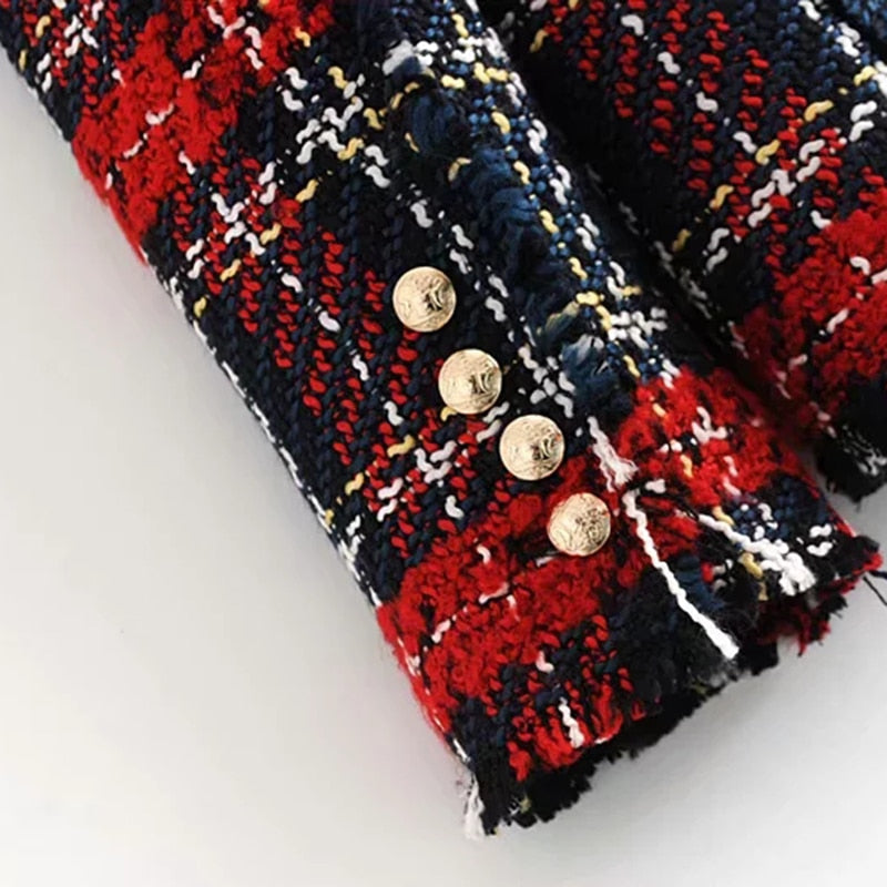 Lucia Chic Check Blazer