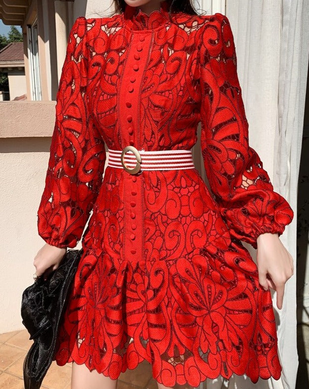 Floria Red Dress