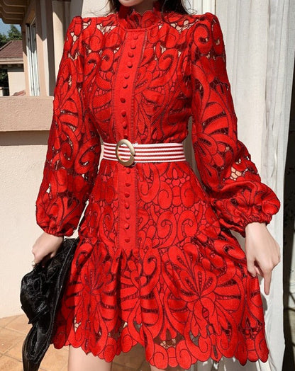 Floria Red Dress
