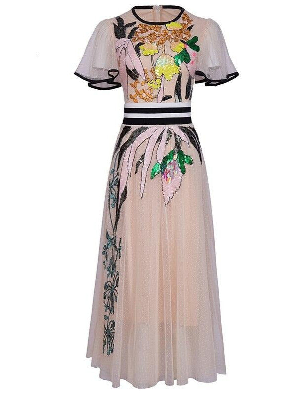 Aline Sequined Dress