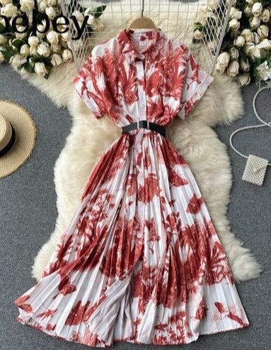 Monna Palm Dress