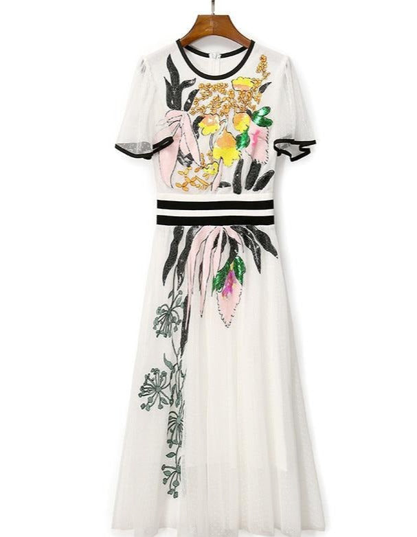 Aline Sequined Dress