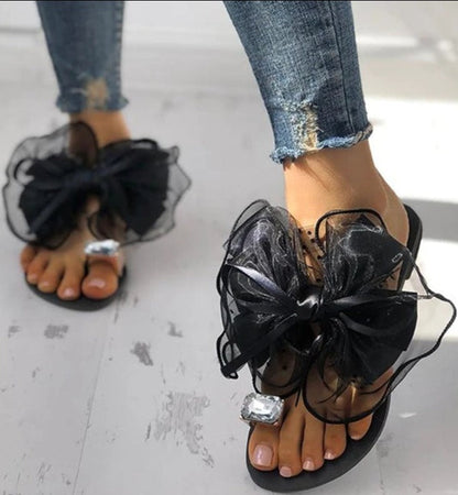 Nancy Bowtie Slippers