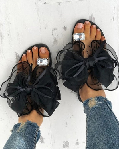 Nancy Bowtie Slippers