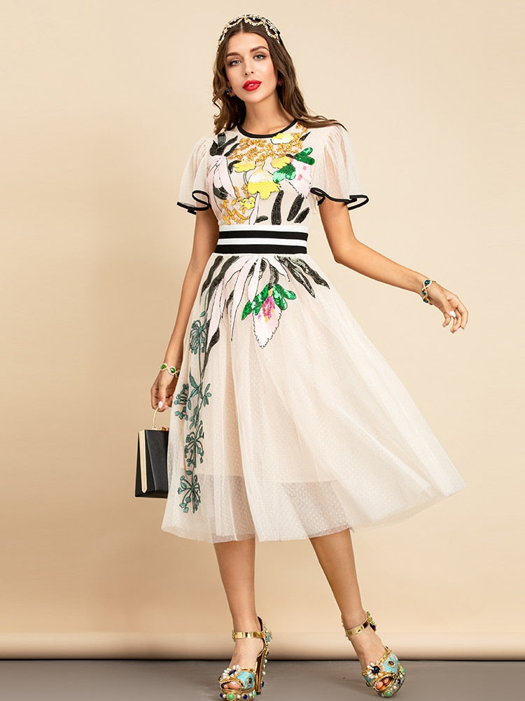 Aline Sequined Dress